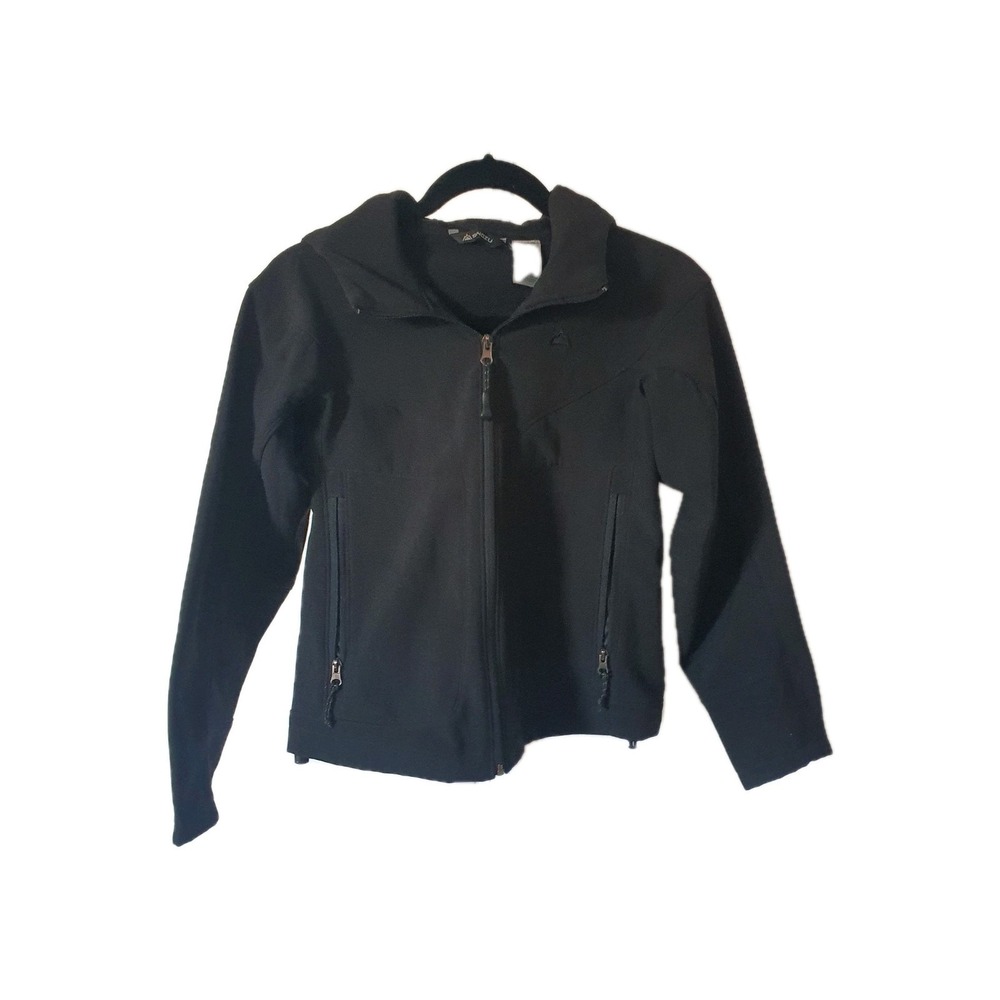 Snozu Black Jacket Sz S‎ Hoodie Juniors Girls